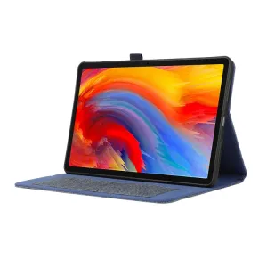 FABRIC Zaklápací kryt pre Lenovo Tab Plus 11.5 modrý