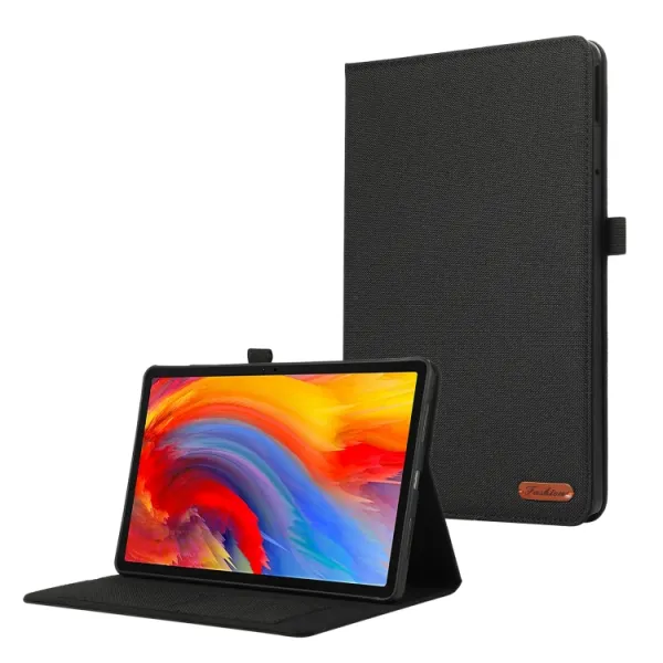FABRIC Zaklápací kryt pre Lenovo Tab M11 / K11 čierny