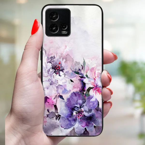 MY ART Ochranný kryt pre Motorola Moto G72 PEONIES (156)