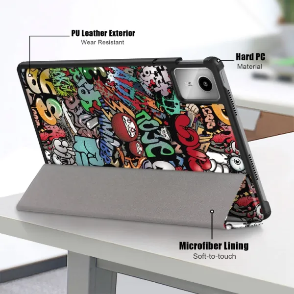 ART Zaklápacie puzdro pre Lenovo Tab M11 / K11 GRAFFITI