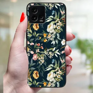 MY ART Ochranný kryt pre Motorola Moto G72 FLORAL (158)