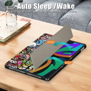 ART Zaklápacie puzdro pre Lenovo Tab M11 / K11 GRAFFITI