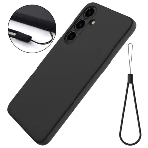 RUBBER Ochranný kryt pre Samsung Galaxy S24 Plus 5G čierny