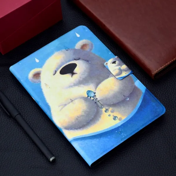 ART Zaklápacie puzdro pre Lenovo Tab P12 POLAR BEAR