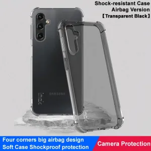 IMAK Ochranný silikónový obal pre Samsung Galaxy A25 5G čierny