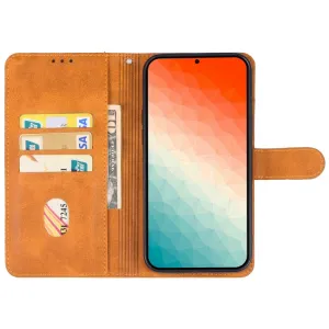 SMOOTH Peňaženkové puzdro pre Samsung Galaxy S24 Plus 5G hnedé