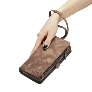 WALLET Ochranný kryt s peňaženkou 2v1 pre Samsung Galaxy S24 5G hnedý