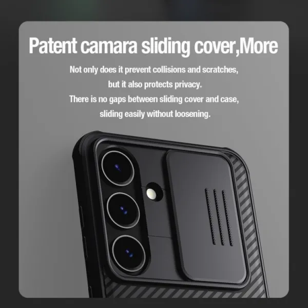 NILLKIN CAMSHIELD PRO Kryt pre Samsung Galaxy S24 5G modrý