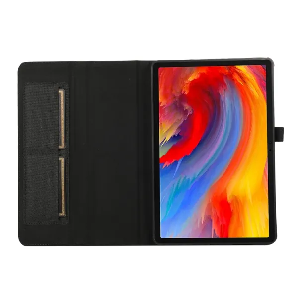 FABRIC Zaklápací kryt pre Lenovo Tab M11 / K11 čierny