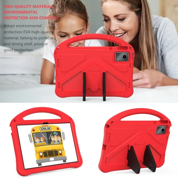 KIDDO Detský obal pre Lenovo Tab M11 / K11 červený