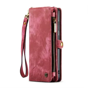 WALLET Ochranný kryt s peňaženkou 2v1 pre Samsung Galaxy S24 Plus 5G červený