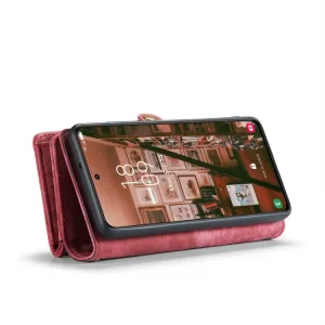 WALLET Ochranný kryt s peňaženkou 2v1 pre Samsung Galaxy S24 Plus 5G červený