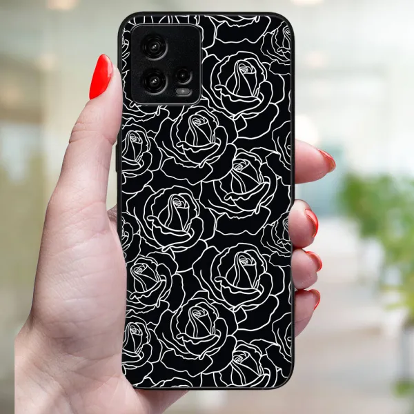 MY ART Ochranný kryt pre Motorola Moto G72 ROSES (172)