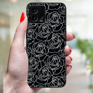 MY ART Ochranný kryt pre Motorola Moto G72 ROSES (172)
