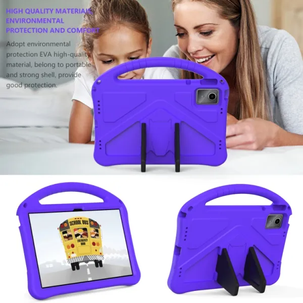 KIDDO Detský obal pre Lenovo Tab M11 / K11 fialový