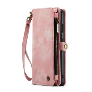 WALLET Ochranný kryt s peňaženkou 2v1 pre Samsung Galaxy S24 Plus 5G ružový