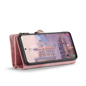 WALLET Ochranný kryt s peňaženkou 2v1 pre Samsung Galaxy S24 Plus 5G ružový