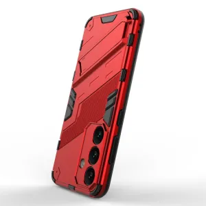BIB Ochranný kryt pre  Samsung Galaxy S24 5G červený