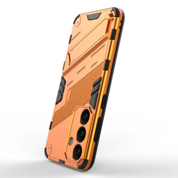 BIB Ochranný kryt pre  Samsung Galaxy S24 5G oranžový