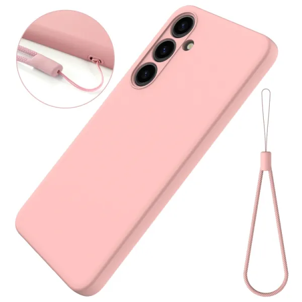 RUBBER Ochranný kryt pre Samsung Galaxy S24 Plus 5G ružový
