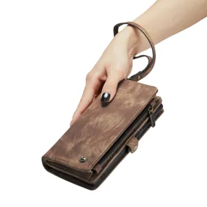 WALLET Ochranný kryt s peňaženkou 2v1 pre Samsung Galaxy S24 Ultra 5G hnedý