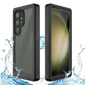 SOLID Obojstranný kryt pre Samsung Galaxy S24 Ultra 5G čierny