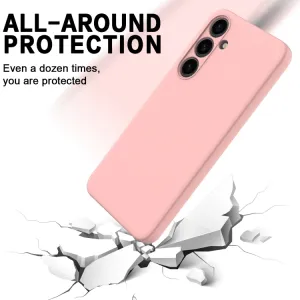 RUBBER Ochranný kryt pre Samsung Galaxy S24 Plus 5G ružový