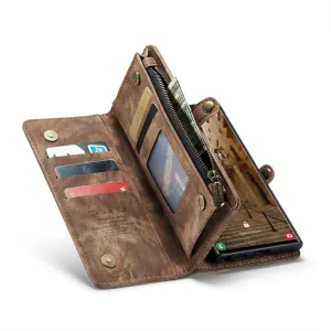 WALLET Ochranný kryt s peňaženkou 2v1 pre Samsung Galaxy S24 Ultra 5G hnedý