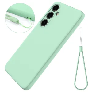 RUBBER Ochranný kryt pre Samsung Galaxy S24 Plus 5G zelený
