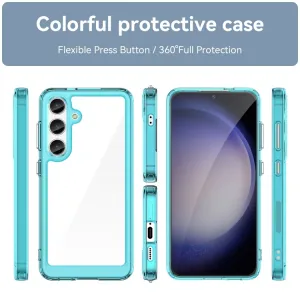 CRYSTAL Ochranný kryt pre Samsung Galaxy S24 Plus 5G tyrkysový