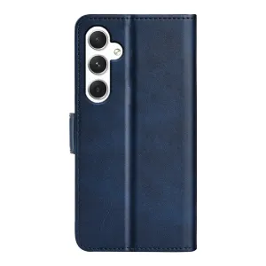 SIDE Peňaženkové puzdro pre Samsung Galaxy S24 Plus 5G modré