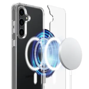 TRANSPARENT MAGSAFE Kryt pre Samsung Galaxy S24 Plus 5G priehľadný