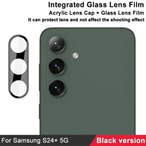 IMAK FULL COVER Sklo pre fotoaparát Samsung Galaxy S24 Plus 5G čierne