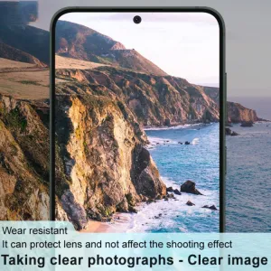 IMAK FULL COVER Sklo pre fotoaparát Samsung Galaxy S24 Plus 5G čierne