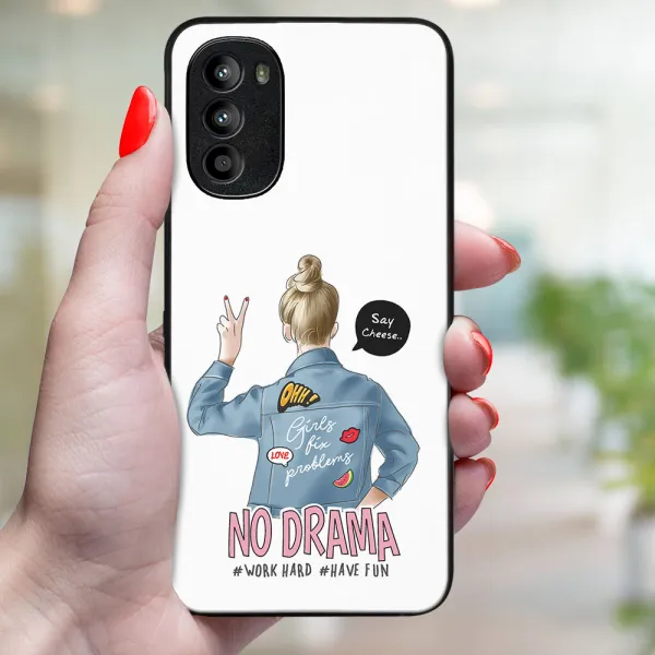MY ART Ochranný obal pre Motorola Moto G62 5G NO DRAMA (138)