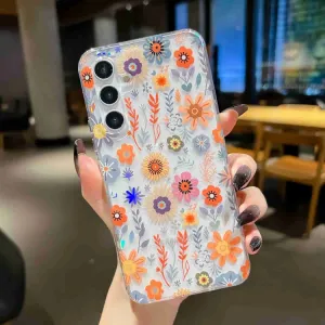 BLOOM Ochranný kryt pre Samsung Galaxy A34 5G FLORAL