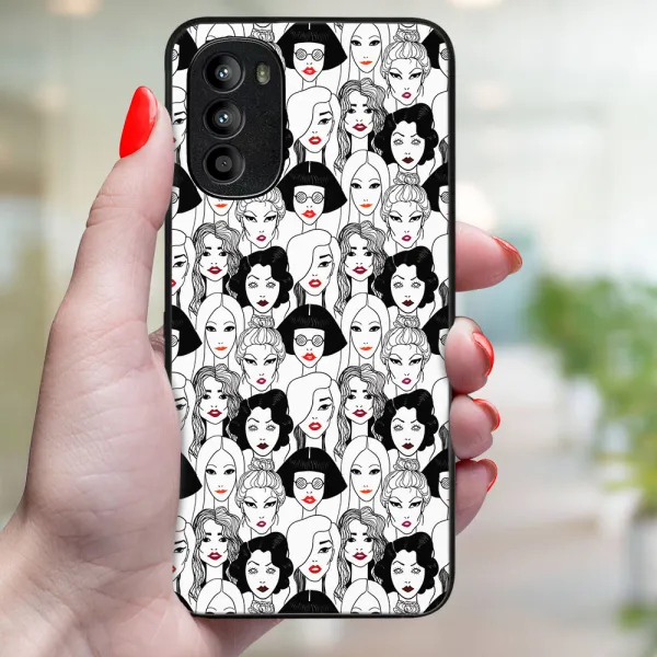MY ART Ochranný obal pre Motorola Moto G62 5G LIPSTICK (174)