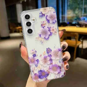 BLOOM Ochranný kryt pre Samsung Galaxy S24 Plus 5G PURPLE