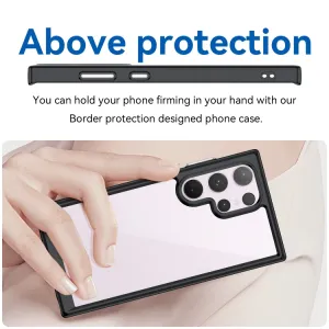 CRYSTAL Ochranný kryt pre Samsung Galaxy S24 Ultra 5G čierny