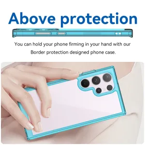 CRYSTAL Ochranný kryt pre Samsung Galaxy S24 Ultra 5G tyrkysový