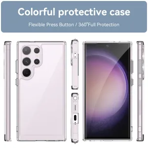 CRYSTAL Ochranný kryt pre Samsung Galaxy S24 Ultra 5G priehľadný