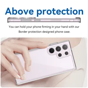 CRYSTAL Ochranný kryt pre Samsung Galaxy S24 Ultra 5G priehľadný