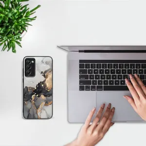 MY ART Ochranný obal pre Tecno Camon 18  GREY MARBLE (140)