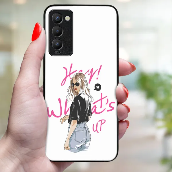 MY ART Ochranný obal pre Tecno Camon 18  WHATSUP (132)