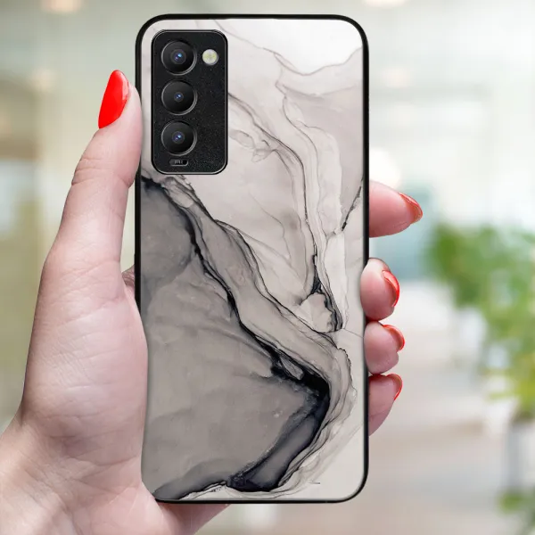 MY ART Ochranný obal pre Tecno Camon 18  BLACK INK (146)