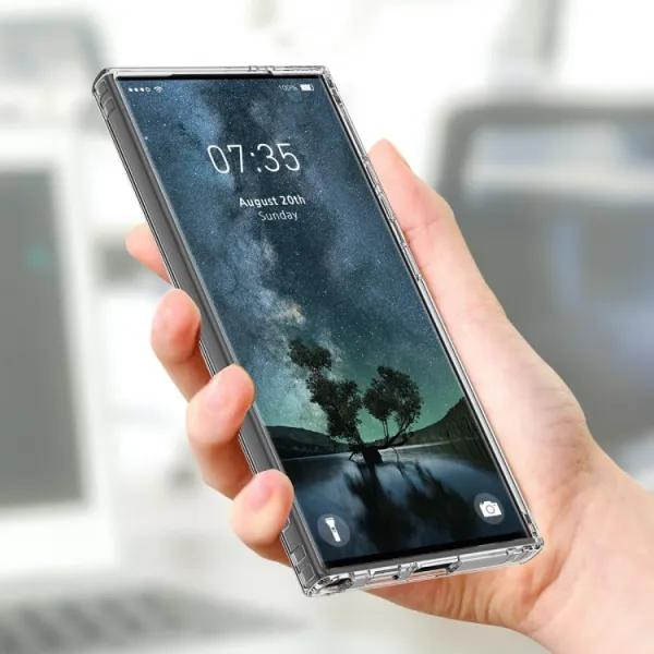 TRANSPARENT MAGSAFE Kryt pre Samsung Galaxy S24 Ultra 5G priehľadný