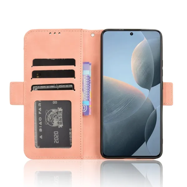SLOT Peňaženkový obal pre Xiaomi Poco X6 Pro 5G ružový