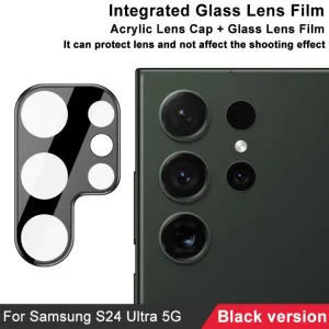 IMAK FULL COVER Sklo pre fotoaparát Samsung Galaxy S24 Ultra 5G čierne