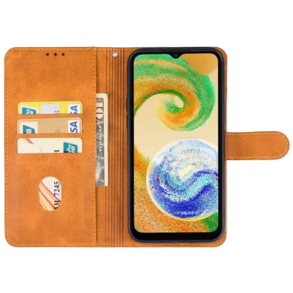 SMOOTH Peňaženkové puzdro pre Samsung Galaxy A05s hnedé