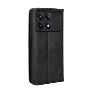 BUSINESS Peňaženkový kryt pre Xiaomi Poco X6 Pro 5G čierny